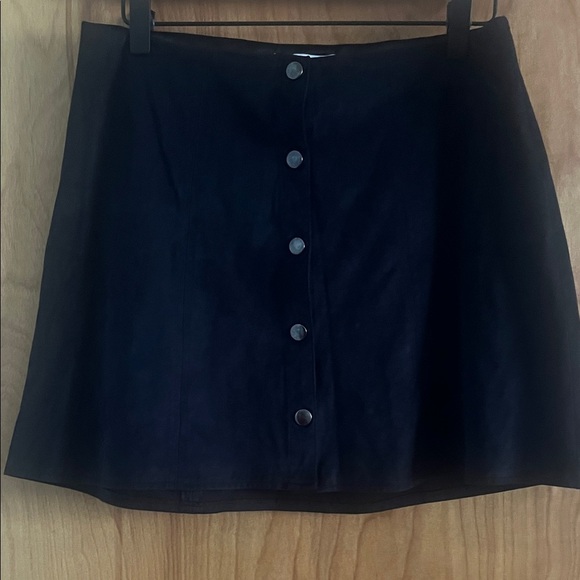 Kendall & Kylie Dresses & Skirts - Kendall & Kylie Black Button-Down Mini Skirt